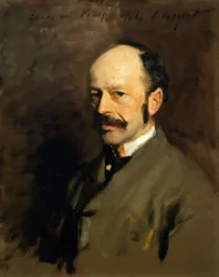 Retrato de Gustav Natorp, c.1883-84